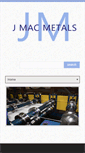 Mobile Screenshot of jmacmetals.com